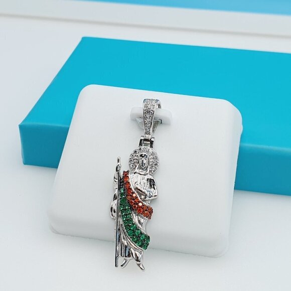 "925 Sterling Silver CZ Beautiful Pendant for Women, 1USPAR4066 - Picture 8 of 11